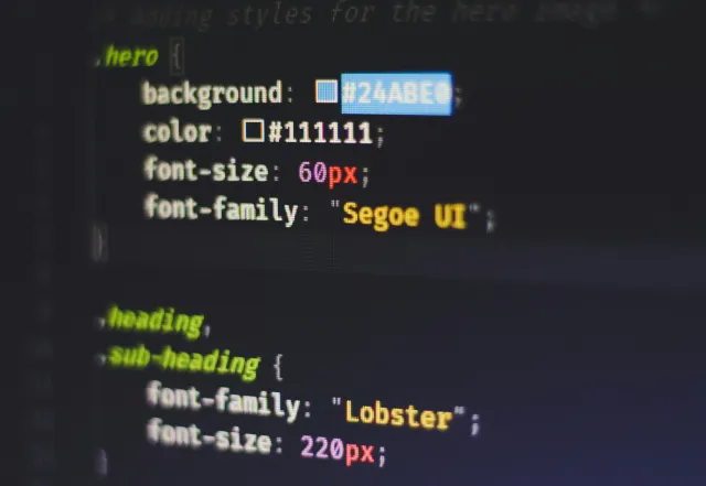 Code editor with website development